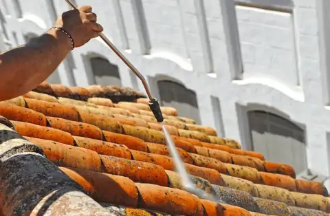 Nettoyage de toitures - Nouzilly